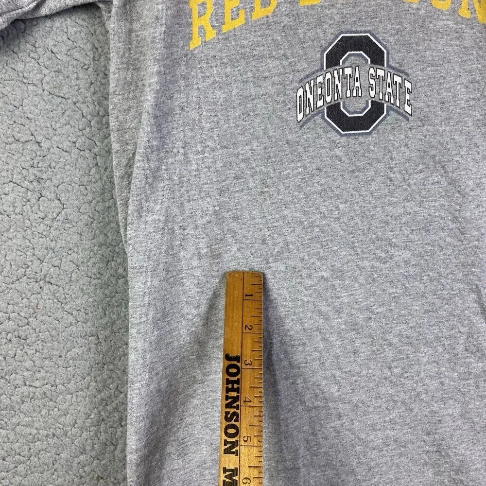 Champion ONEONTA Red Dragons T-Shirt Mens S STATE UNIVERSITY NEW YORK Gray *READ - Picture 3 of 10